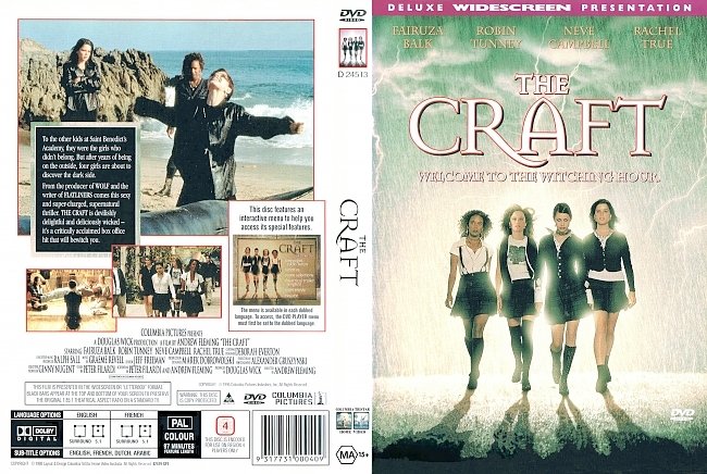 dvd cover The Craft 1996 Dvd Cover