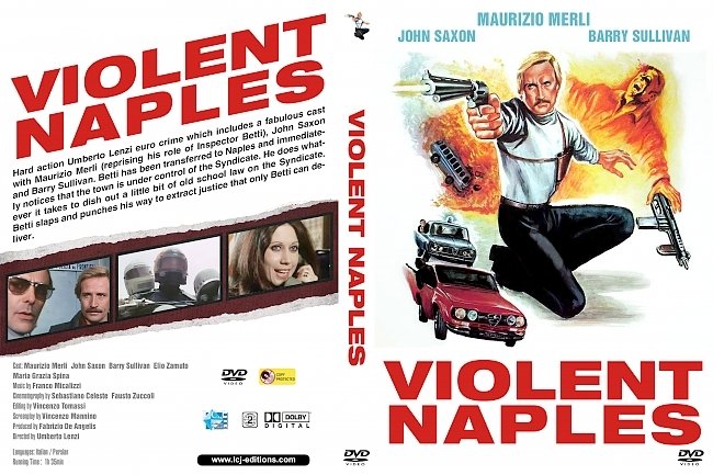 dvd cover Napoli Violenta 1976 Dvd Cover