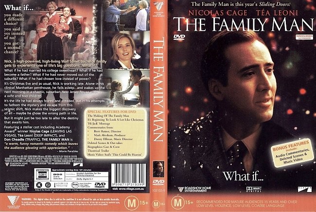 dvd cover The Family Man 2000 Dvd Cover