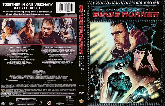 Blade Runner – Collectors Edition 1982 Dvd Cover 