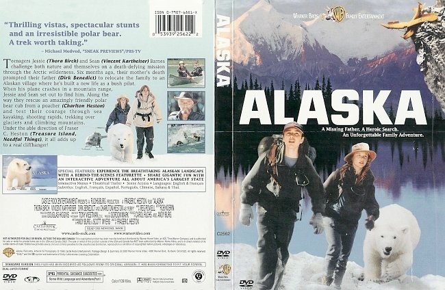 dvd cover Alaska 1996 R1 Dvd Cover