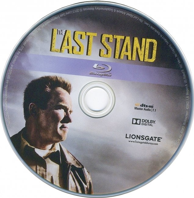 dvd cover The Last Stand 2013 R1 Disc Dvd Cover