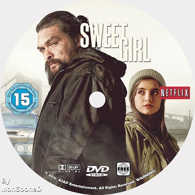 dvd cover Sweet Girl 2021 Dvd Disc Dvd Cover