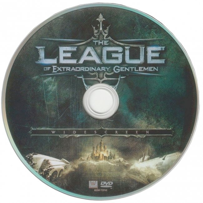 dvd cover The League Of Extraordinary Gentlemen 2003 R1 Disc Dvd Cover