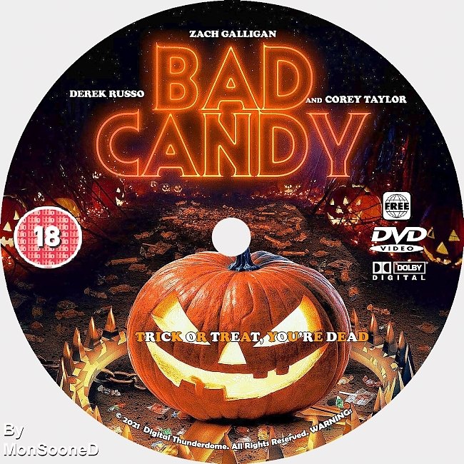 dvd cover Bad Candy 2021 Dvd Disc Dvd Cover