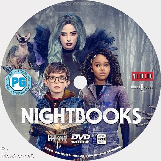 dvd cover Nightbooks 2021 Dvd Disc Dvd Cover