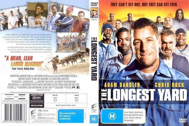 The Longest Yard 2005 Dvd Cover 