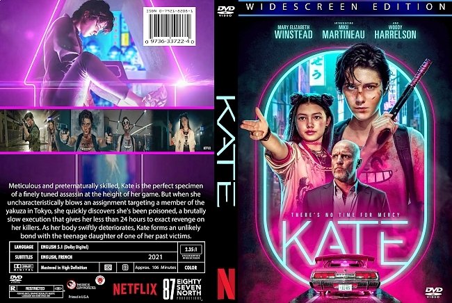 Kate 2021 Dvd Cover 