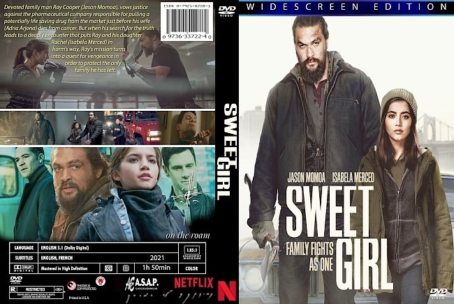 dvd cover Sweet Girl 2021 Dvd Cover