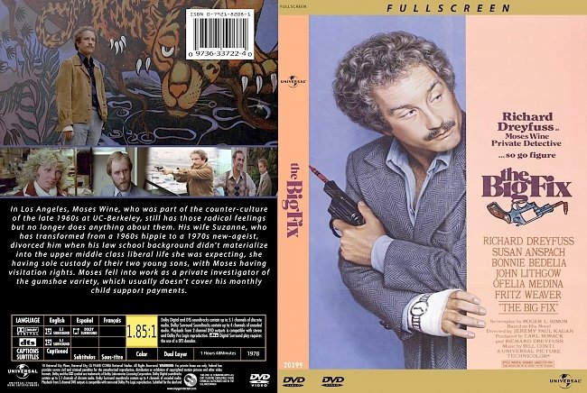 dvd cover The Big Fix 1978 Dvd Cover