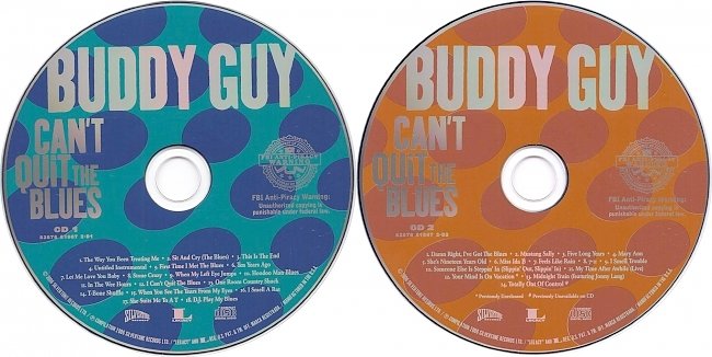dvd cover Buddy Guy - Can't Quit The Blues 2006 Dvd Cover