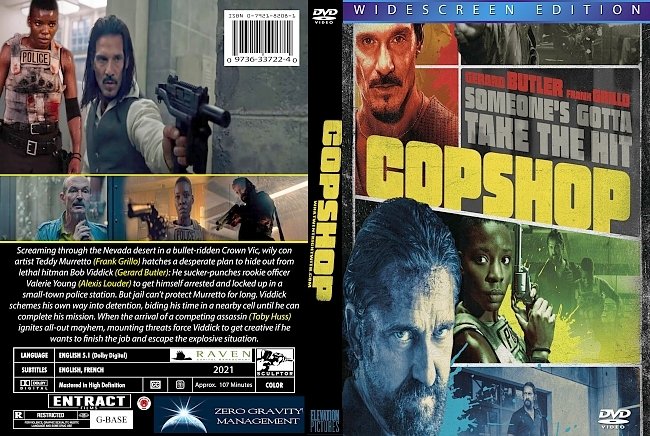dvd cover Copshop 2021 Dvd Cover
