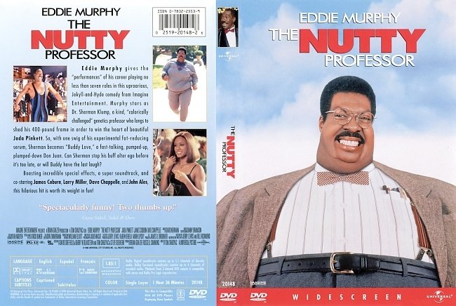 dvd cover The Nutty Professor 1996 Dvd Cover