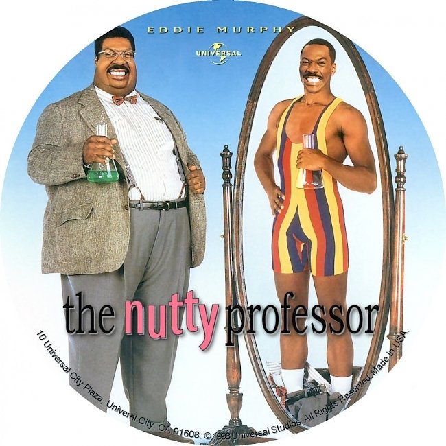 dvd cover The Nutty Professor 1996 R1 Disc Dvd Cover