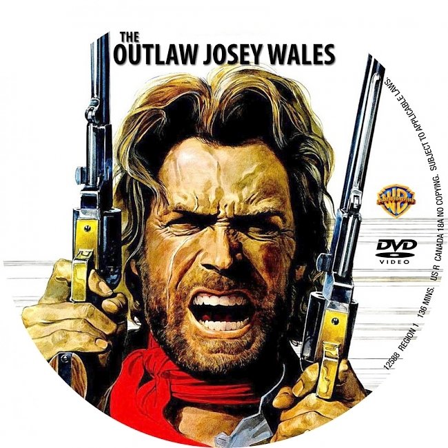 dvd cover The Outlaw Josey Wales 1976 R1 Disc 2 Dvd Cover
