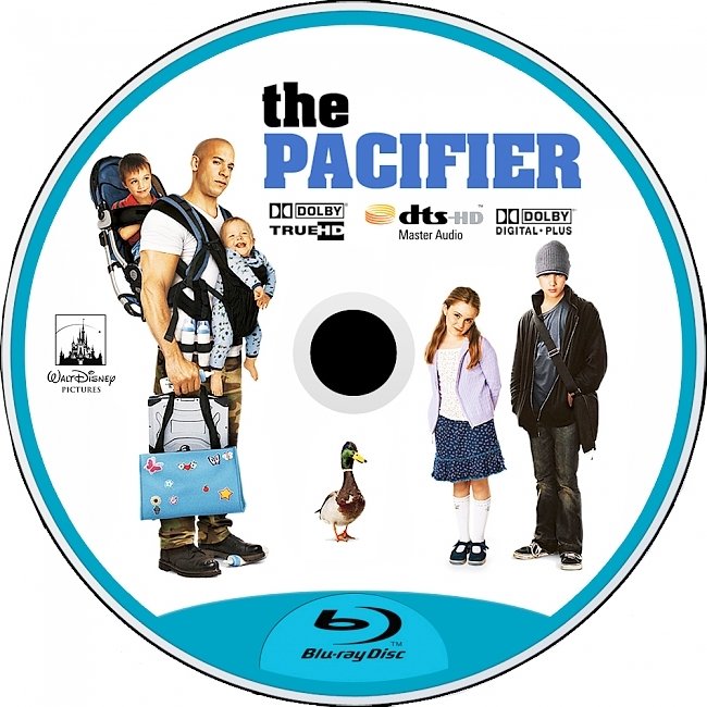 dvd cover The Pacifier 2005 R1 Disc Dvd Cover