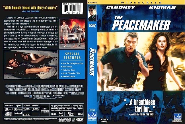 dvd cover The Peacemaker 1997 Dvd Cover