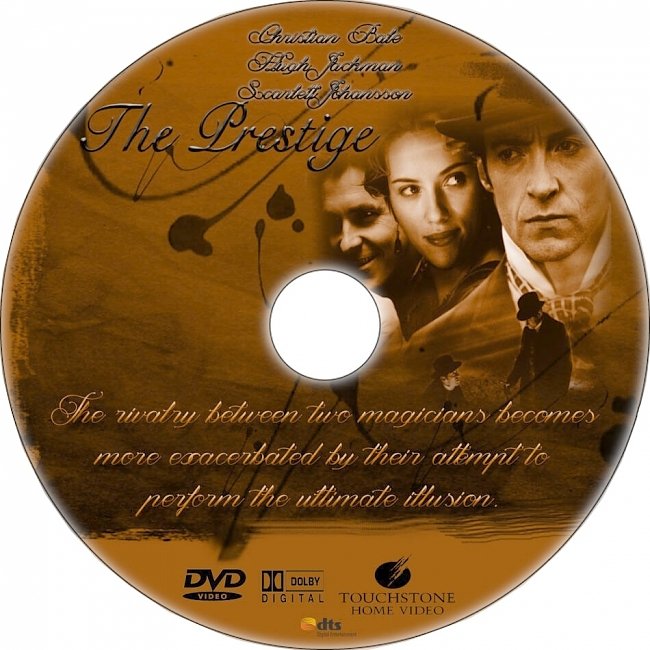 dvd cover The Prestige 2006 R1 Disc Dvd Cover
