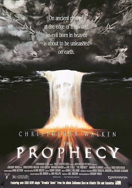 dvd cover The Prophecy 1995 R1 Front Dvd Cover
