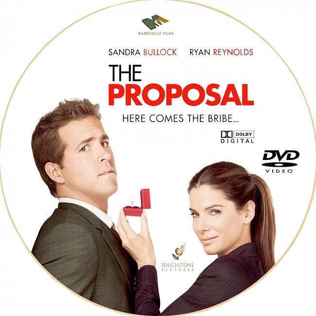 dvd cover The Proposal 2009 R1 Disc Dvd Cover