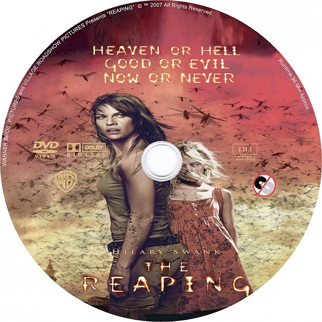 dvd cover The Reaping 2007 R1 Disc Dvd Cover