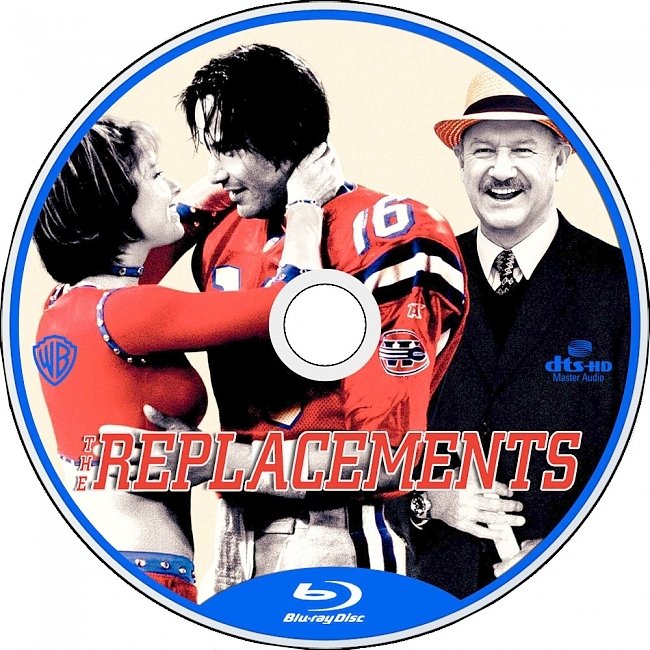 dvd cover The Replacements 2000 R1 Disc Dvd Cover