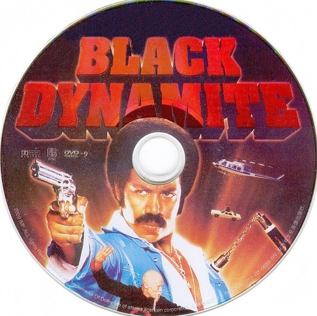 dvd cover Black Dynamite 2009 R1 Disc Dvd Cover