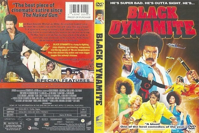 dvd cover Black Dynamite 2009 Dvd Cover