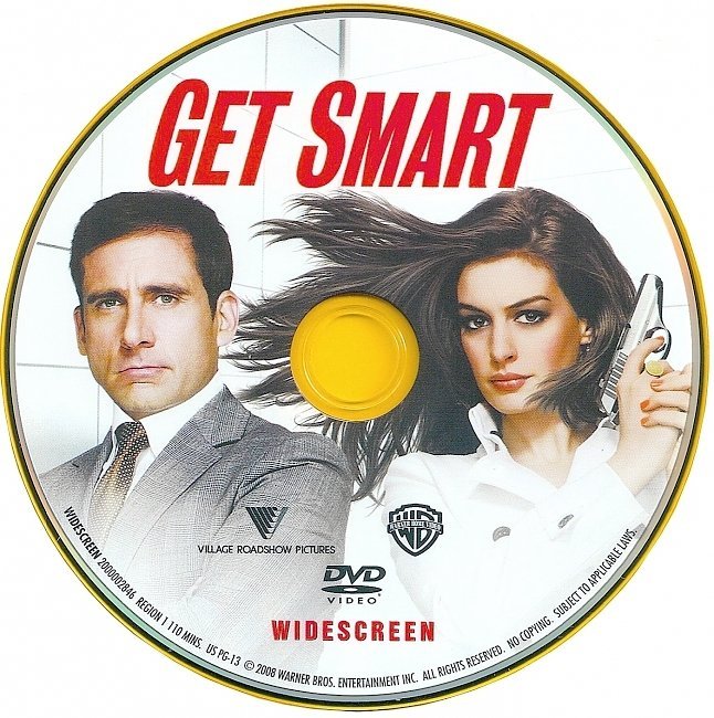 dvd cover Get Smart 2008 R1 Disc Dvd Cover