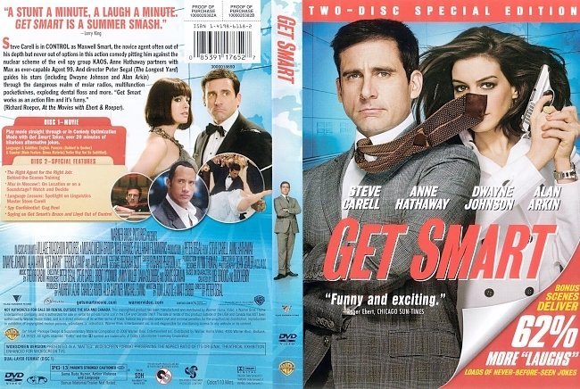 dvd cover Get Smart - Special Edition 2008 Dvd Cover