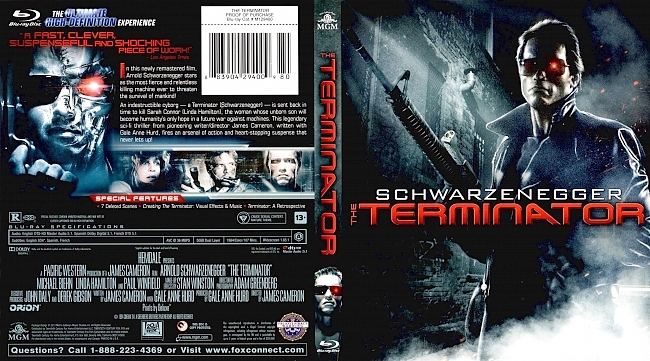 dvd cover The Terminator 1984 Dvd Cover