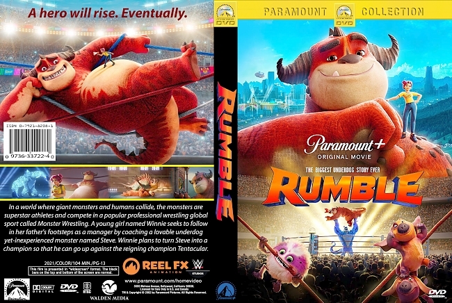dvd cover Rumble 2021 Dvd Cover
