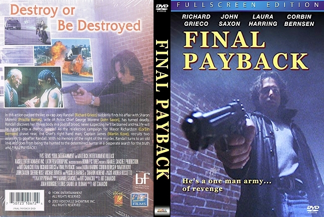 dvd cover Final Payback 2001 Dvd Cover