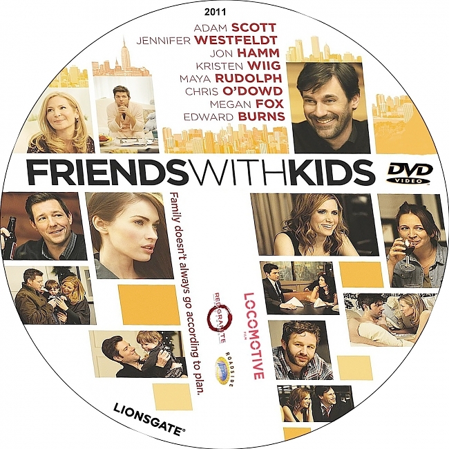 dvd cover Friends With Kids 2011 R1 Disc Dvd Cover
