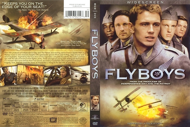 dvd cover Flyboys 2006 Dvd Cover