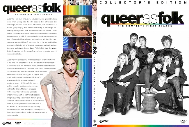 dvd cover Queer As Folk Season 1 Dvd Cover
