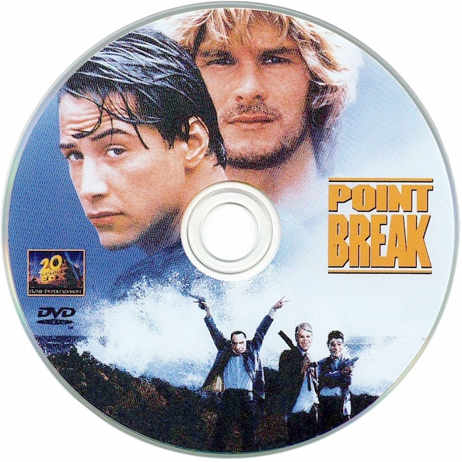 dvd cover Point Break 1991 R1 Disc Dvd Cover
