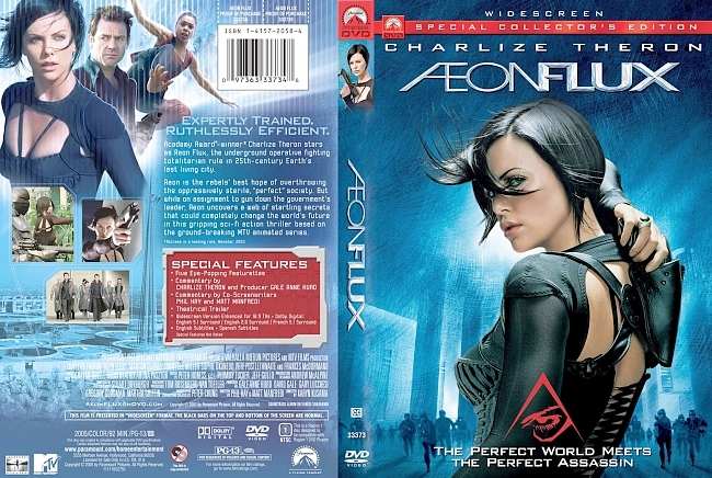 dvd cover Aeon Flux - Collectors Edition 2005 Dvd Cover
