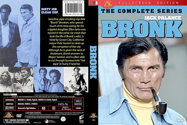 dvd cover Bronk 1976 Dvd Cover