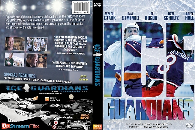 dvd cover Ice Guardians 2016 Dvd Cover