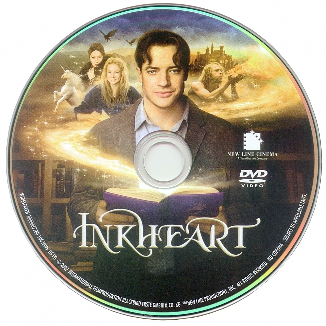 dvd cover Inkheart 2008 R1 Disc Dvd Cover