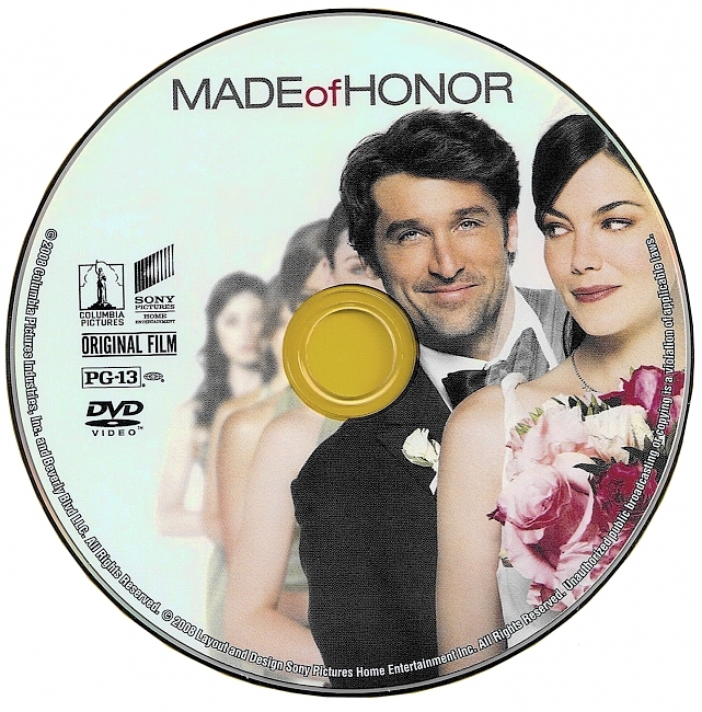 dvd cover Made Of Honor 2008 R1 Disc Dvd Cover