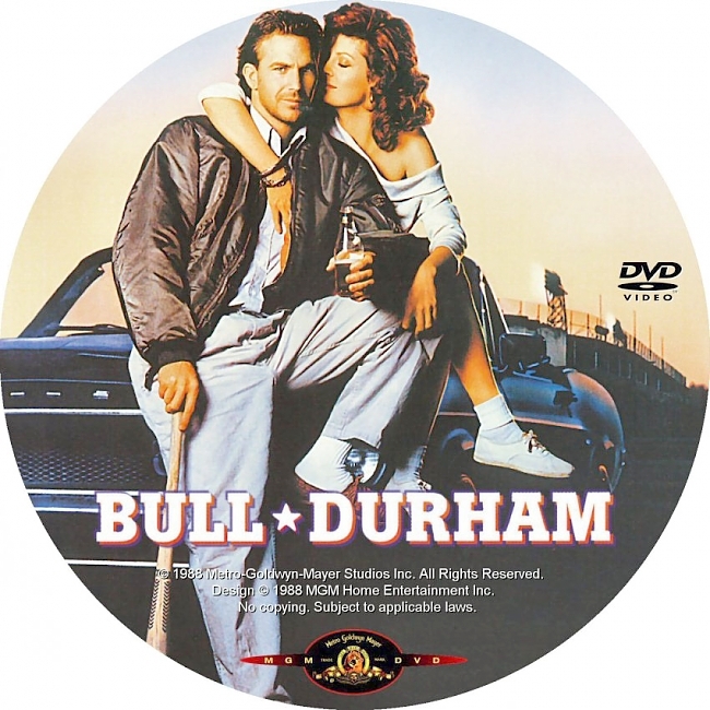dvd cover Bull Durham 1988 R1 Disc Dvd Cover