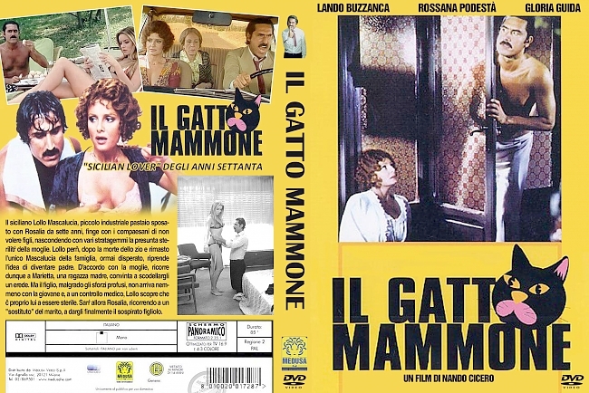 dvd cover Il Gatto Mammone Dvd Cover