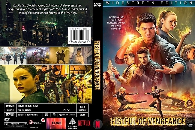 dvd cover Fistful Of Vengeance 2022 Dvd Cover