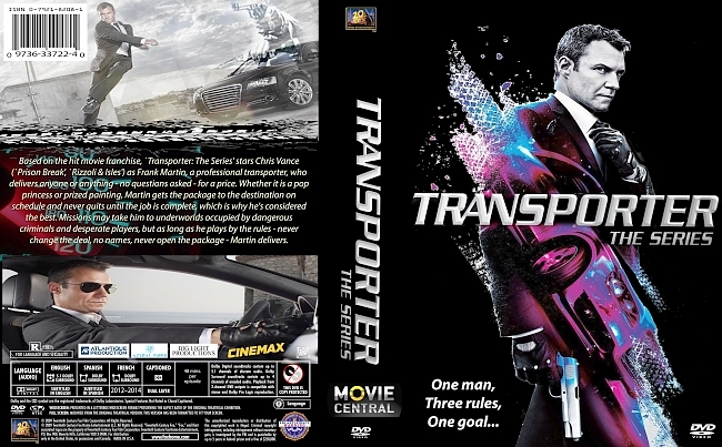 dvd cover Transporter The Series 2014 Dvd Cover