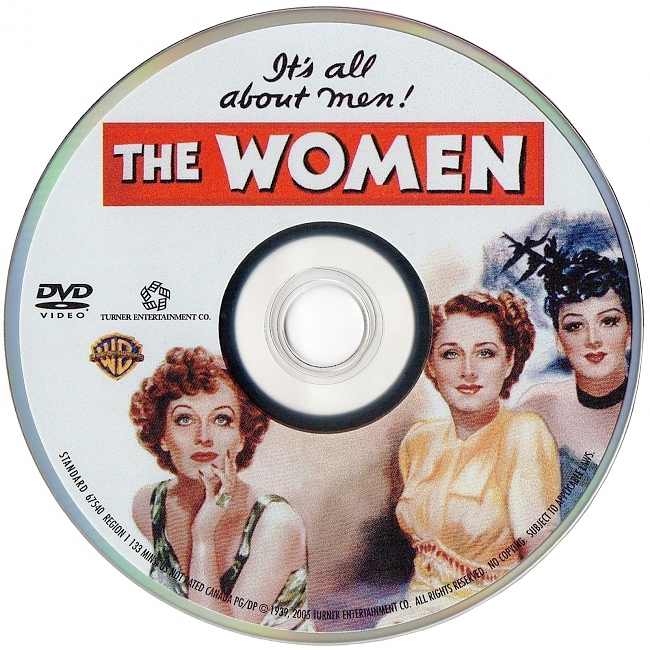 dvd cover The Women 1939 R1 Disc Dvd Cover