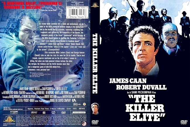 Killer Elite, The 1975 Dvd Cover 