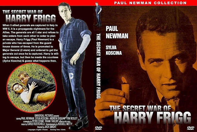 dvd cover Secret War Of Harry Frigg, The 1968 Dvd Cover