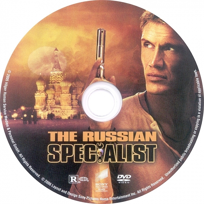 dvd cover The Russian Specialist 2005 R1 Disc Dvd Cover